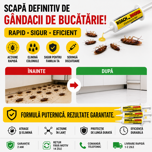 Insecticid impotriva gandacilor - cu seringa dozatoare